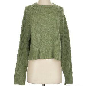 Universal Thread Pullover Green Sweater